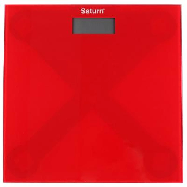 Ваги підлогові Saturn ST-PS0294 Red - изображение 1