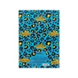 Канцелярська книга Axent Leopard А4 у твердій обкладинці 96 аркуші клітинка, блакитна (8422-554-A) - уменьшенное изображение 4