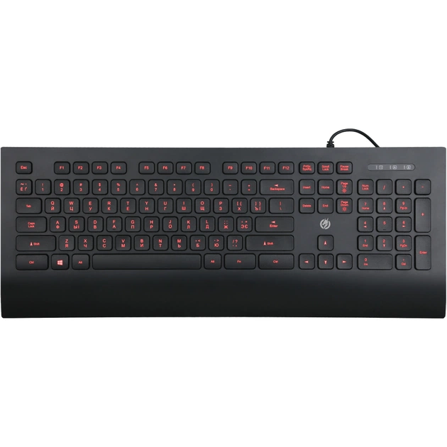 Клавіатура Piko KX6 USB Black (1283126489556) - зображення 1