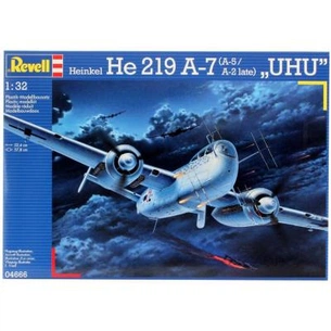 Збірна модель Revell Літак Heinkel He219 A-7 UHU 1:32 (4666) зображення 1