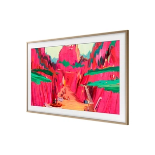 Змінна рамка для ТБ Samsung The Frame VG-SCFF65TKBRU Teak (Тика) (VG-SCFF65TKBRU) зображення 1