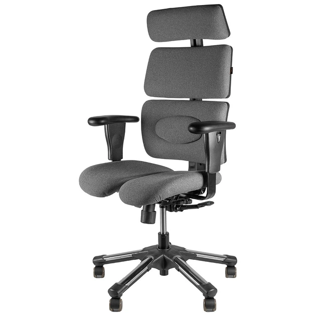 Офісне крісло Barsky Hara Doctor grey BHD-03 (BHD-03) - зображення 1