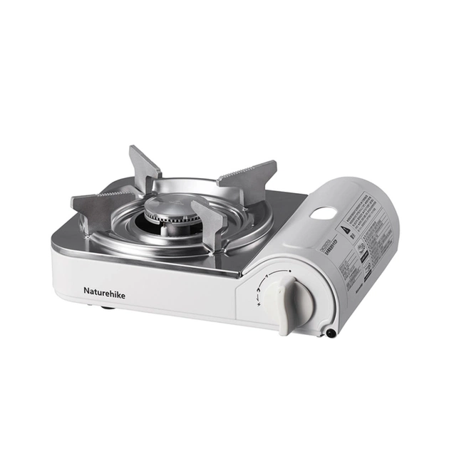Портативна газова плитка Naturehike CNK2350CF016, біла (6927595754627) - изображение 1