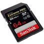 Карта пам'яті SanDisk 64GB SDXC Class10 UHS-I V30 4K Extreme Pro (SDSDXXG-064G-GN4IN) - зменшене зображення 2