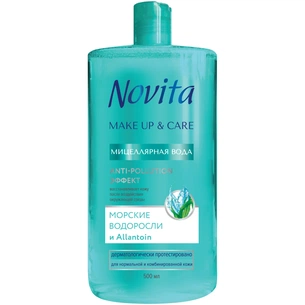 Міцелярна вода Novita Make up & Care 500 мл (5900116041193) зображення 1