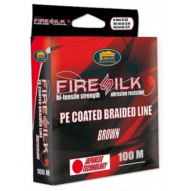 Шнур Lineaeffe Fire Silk PE Coated (3008110) - зображення 1