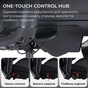 Крісло офісне Sihoo Doro C300 Lite V2 Black з підставкою для ніг (C300-LITE-V2-B101-JT) - зменшене зображення 8