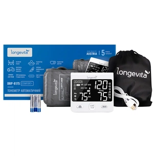 Тонометр Longevita Авт.вимір.артер.тиску LONGEVITA DBP-6175 (DBP-6175) зображення 1