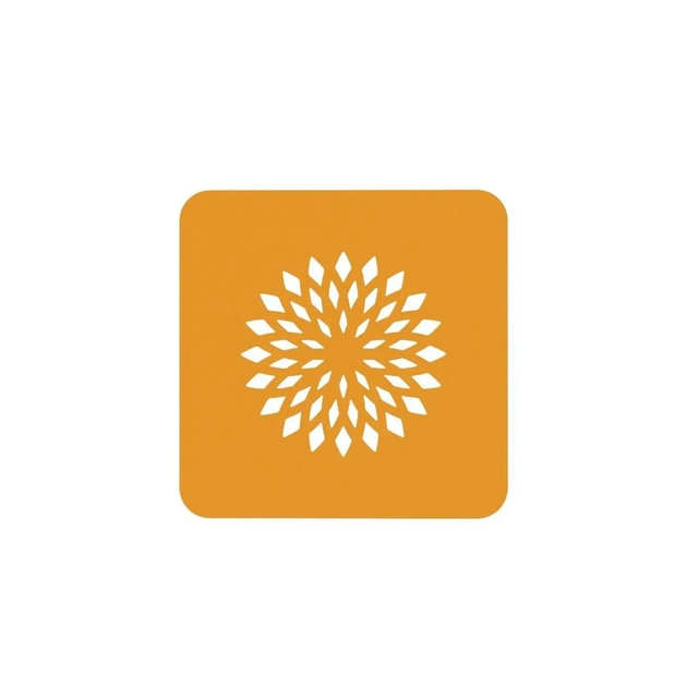 Кондитерський килимок Silikomart для декорування "Квітка лотоса" d 100 мм 2 шт (STENCIL FIORE DI LOTO) - picture 1