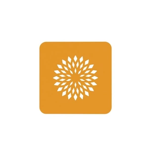 Кондитерський килимок Silikomart для декорування "Квітка лотоса" d 100 мм 2 шт (STENCIL FIORE DI LOTO) изображение 1