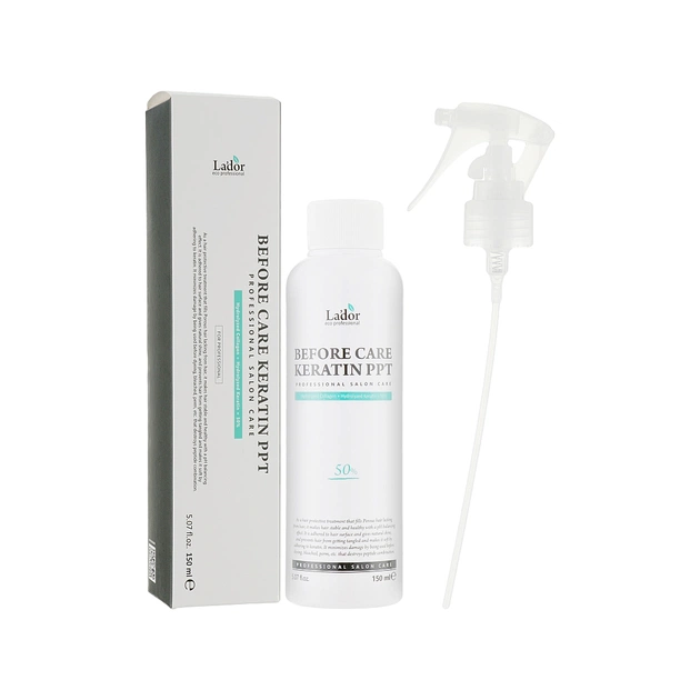 Спрей для волосся La'dor Eco Before Care Keratin PPT Кератиновий захист під час фарбування 150 мл (8809500811732) - picture 2