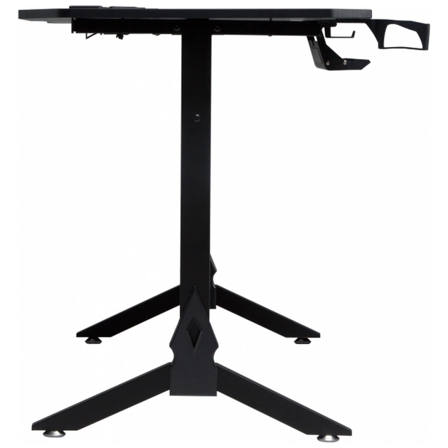 Комп'ютерний стіл GT Racer T-1211 Black (T-1211 (120x60x73) Black) - picture 10