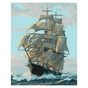 Картина по номерам Strateg Корабель 40х50 см VA-0038 (4820220563224) - зменшене зображення 1