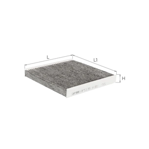 Фільтр салону ALPHA FILTER AF5135a зображення 1
