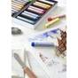 Пастель Faber-Castell Soft Pastels, м'яких, довжина крейди 70 мм, 24 кольори, 128324 (16794) - уменьшенное изображение 5