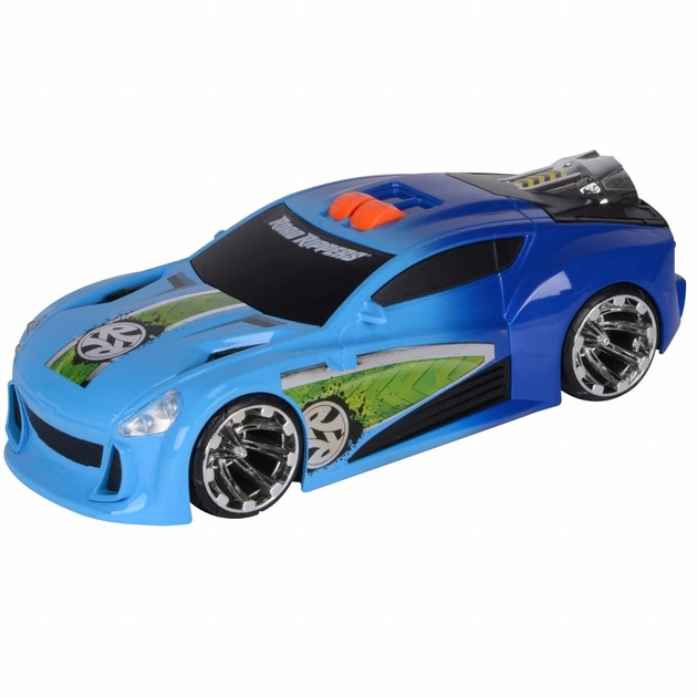 Машина Toy State Форсаж со светом и звуком голубая 27 см (33347A) - изображение 1