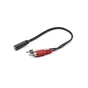 Перехідник 3.5 mm female to 2хRCA male PowerPlant (CA910847) - зменшене зображення 1