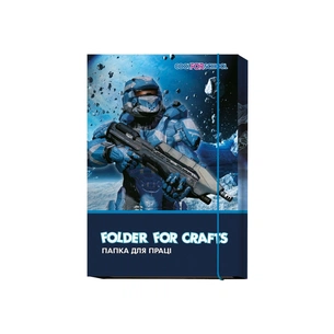 Папка для трудового навчання Cool For School А4 на гумці (CF32005-01) зображення 1