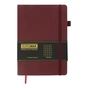 Книга записна Buromax Brief 96 аркушів А5 у клітинку темно-червоний (BM.295104-13) - зменшене зображення 2