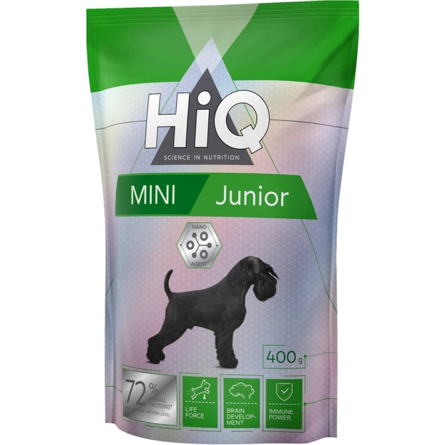 Сухий корм для собак HiQ Mini Junior 400 г (HIQ45866) - зображення 1