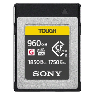 Карта пам'яті Sony 960GB CFexpress Type B Tough (CEBG960T.CE7) зображення 1