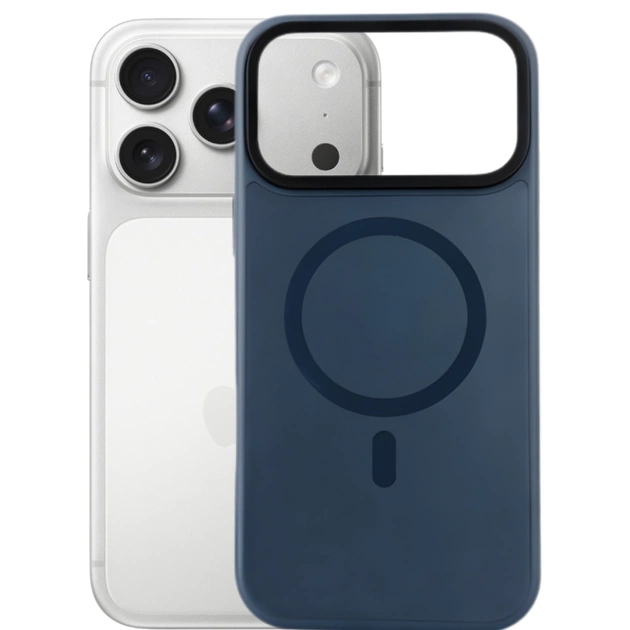 Чехол для мобильного телефона BeCover FIBRA ArcLine MagSafe Apple iPhone 17 Pro Max Blue (715387) - изображение 1