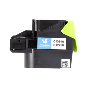 Картридж PowerPlant Lexmark CX310/CX410/CX510 CY чип (PP-TFL274C) зображення 1