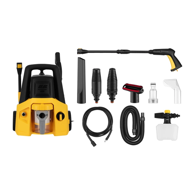 Мийка високого тиску 2E AquaClean 1600Вт, 130бар, 480л/год, шланг 8м (2E-HPW1613VC) - picture 11