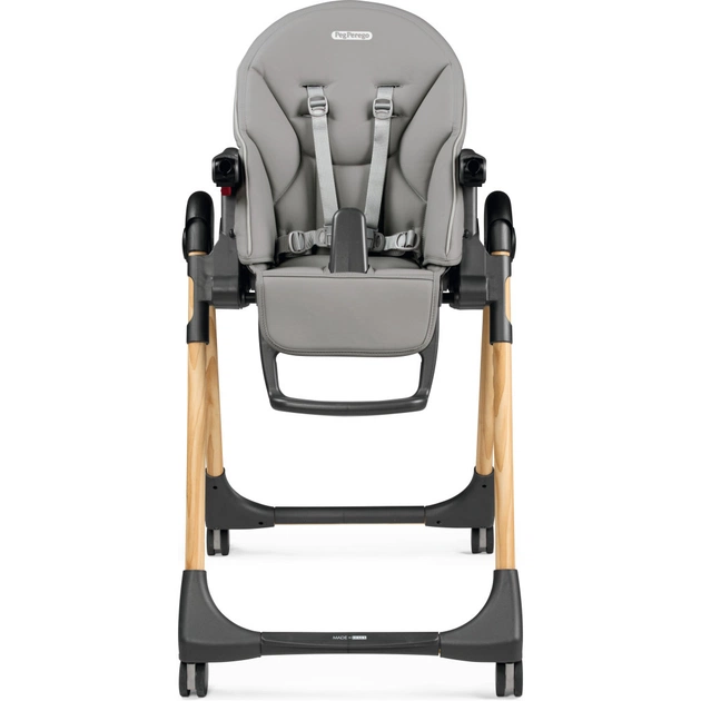 Стілець для годування Peg-Perego Prima Pappa Follow Me Amblance Ice преміум Сірий (IH01000002BL73) - picture 2