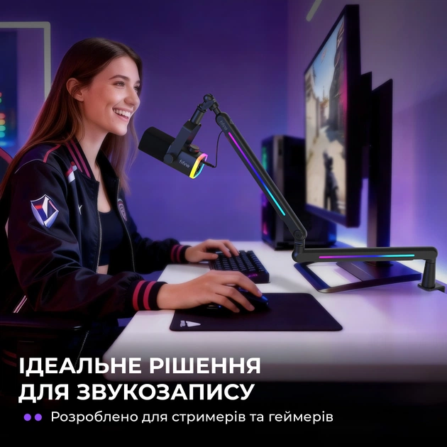 Стойка-пантограф Fifine BM88PRO RGB Black - изображение 9