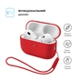 Чехол для наушников Armorstandart Silicone Case with straps For Apple AirPods Pro 3 Red (ARM91285) - уменьшенное изображение 2