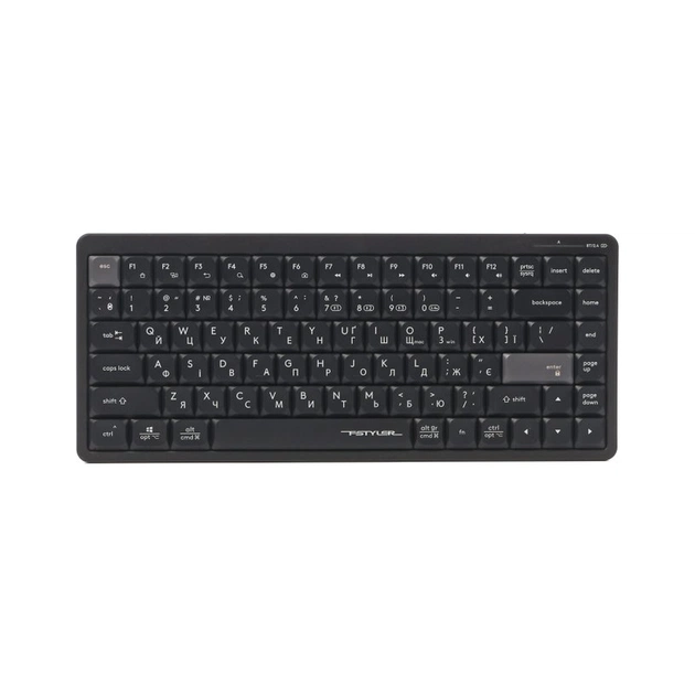 Клавіатура A4Tech FBX53C Wireless/Bluetooth UA Black (4711421001908) - зображення 1