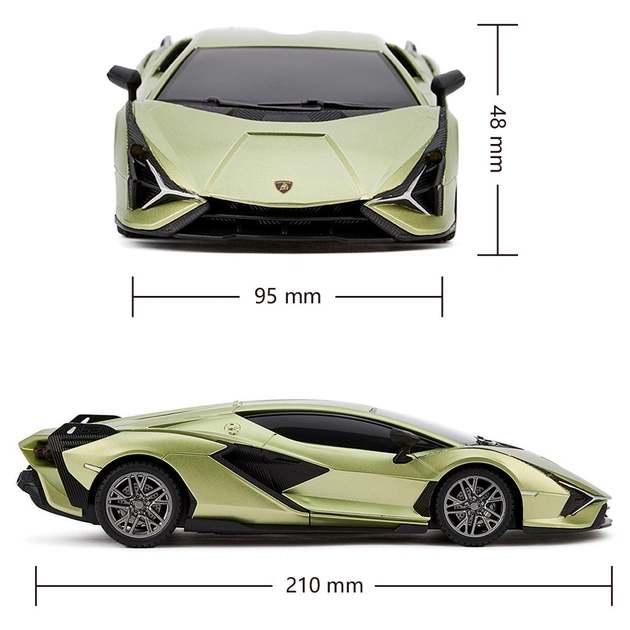 Радіокерована іграшка KS Drive Lamborghini Sian 1:24, 2.4Ghz зелений (124GLSG) - picture 6