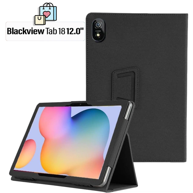 Чехол для планшета BeCover Slimbook Blackview Tab 18 12.0" Black (713716) - изображение 1