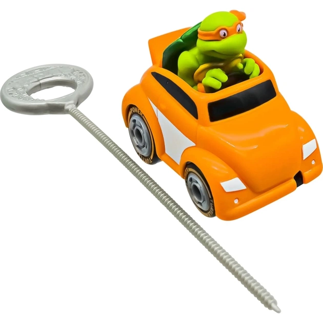 Игровой набор Funrise TMNT Черепашки-ниндзя классические Гонщик с лаунчером Микеланджело (71018) - изображение 1