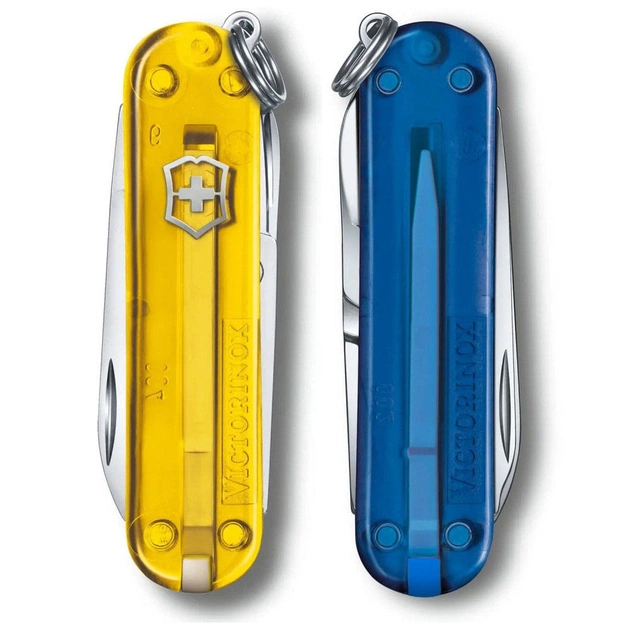 Ніж Victorinox Classic SD Ukraine Жовто-синій (0.6223.T81G.T2) - зображення 6