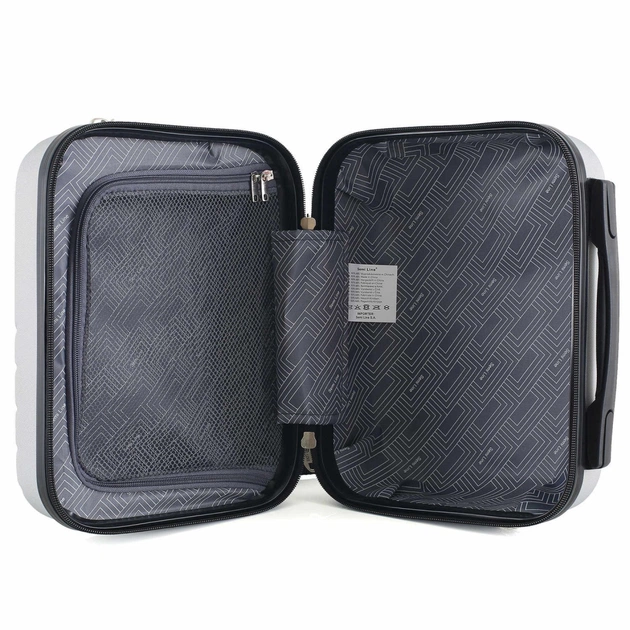 Косметичка Semi Line Бьюті-кейс 18L Light Grey (DAS302940) - зображення 6