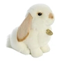 М'яка іграшка Aurora Кролик висловухий біло-бежевий 23 см (170091B) - зменшене зображення 6