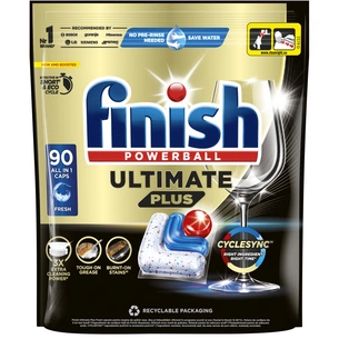 Таблетки для посудомийних машин Finish Ultimate Plus All in 1 Fresh 90 шт. (5908252018444) зображення 1