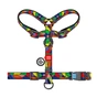 Шлея для собак WAUDOG Nylon з QR паспортом анатомічна H-подібна "Вітраж" M (5579) - зменшене зображення 2