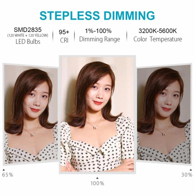 Набір блогера Puluz Ring USB LED lamp PU378 6.2" (PU378) - picture 2