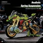 Конструктор мотоцикл Track Dominator Green Warrior Lambo Modded 1:8 - уменьшенное изображение 3
