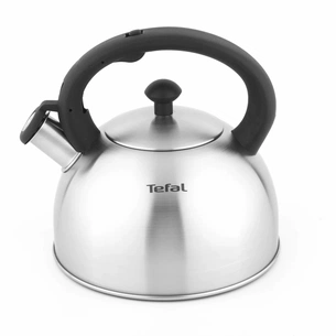 Чайник Tefal Duetto+ зі свистком 2.5 л чорний/сталевий (N4210310) зображення 1