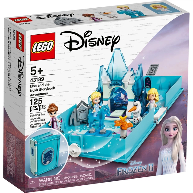 Конструктор LEGO Disney Princess Книга пригод Ельзи й Нокк 125 деталей (43189) - изображение 1