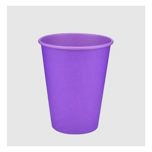 Стаканы одноразовые Buroclean LAVANDA CUP бумажные 400 мл 50 шт (1080053) изображение 1