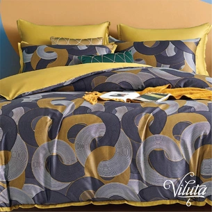 Постільна білизна Viluta Сатин Єгипетська бавовна 06 євро (06_EX_ev) зображення 1