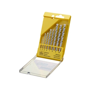 Набір свердл DeWALT EXTREME по бетону, цеглі, каменю 8 шт, кейс (DT9288) зображення 1