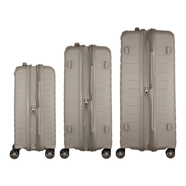 Набір валіз 2E Aero (L+M+S), сіро-коричневі (2E-SPP-AERO-SET3-TP) - зображення 7