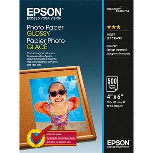Фотопапір Epson 10х15 Glossy Photo (C13S042549) зображення 1