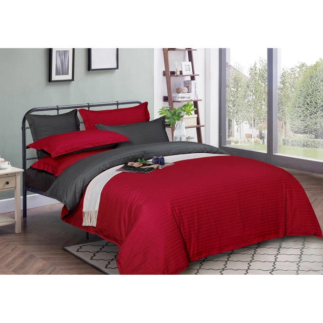 Підковдра MirSon Satin Stripe 30-0018 + 30-0012 Jeren 200х220 см (2200005264249) - зображення 1